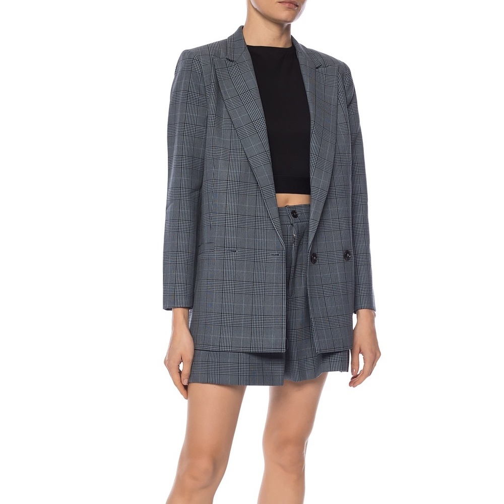 Ganni Blue Merkel Blazer Jacket
